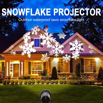 LED Beautiful Landscape Lamp Moving Snowflake Portable Christmas Lawn Lamp Outdoor Plastic Xmas Garden Party
LED Beautiful Landscape Lamp Moving Snowflake Portable Christmas Lawn Lamp Outdoor Plastic Xmas Garden Party