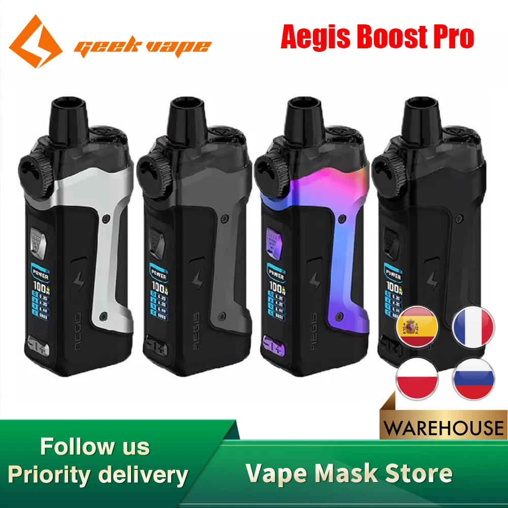 Оригинальный набор для вейпа Geekvape Aegis Boost Pro электронная сигарета мощностью 100 Вт