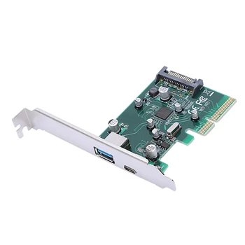 Usb 3.1 Type-A & Type-C Ports Pci-Express Card For Desktop Pc,10Gbps
Usb 3.1 Type-A & Type-C Ports Pci-Express Card For Desktop Pc,10Gbps