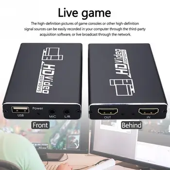 Audio Video Card Portable Game Broadcast Live Streaming High Speed Computer Accessory USB 2.0 4K HDMI 1080P Drive Free
Audio Video Card Portable Game Broadcast Live Streaming High Speed Computer Accessory USB 2.0 4K HDMI 1080P Drive Free