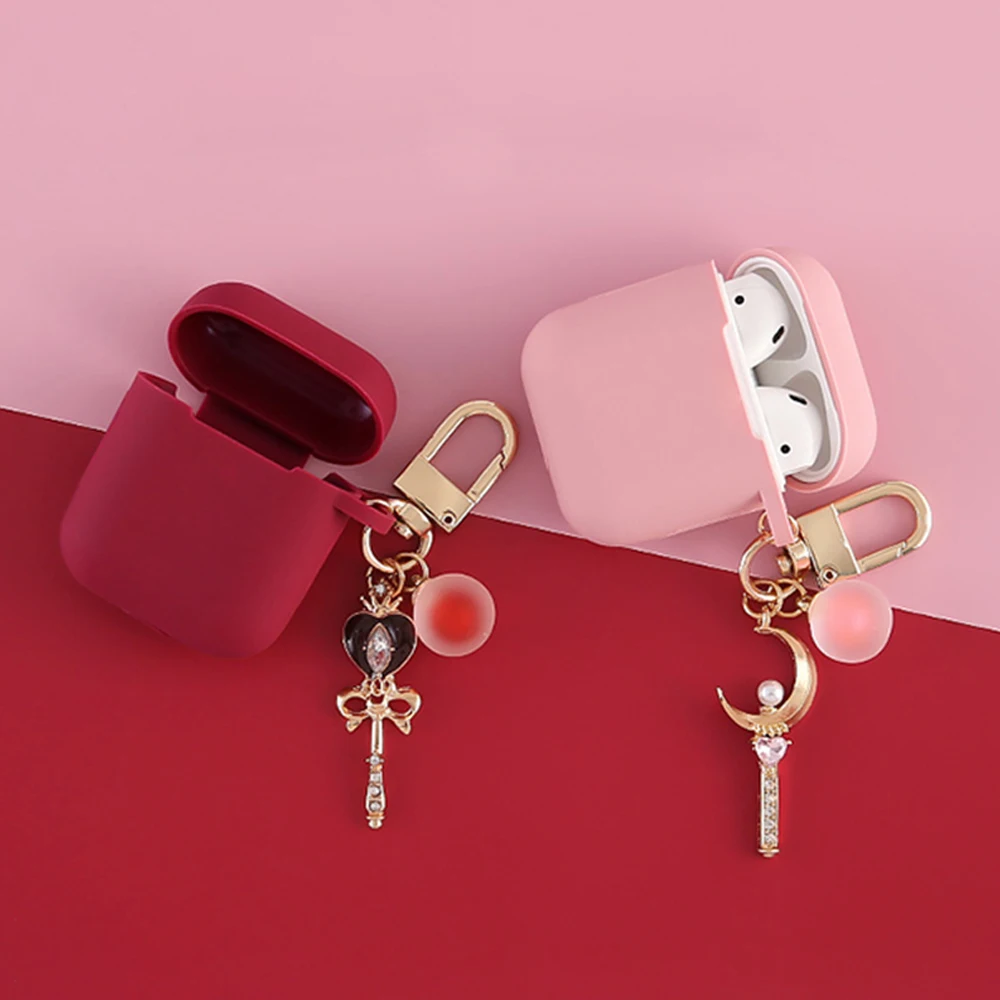 Cosmic Silicone Case for Apple AirPods 1 2 Case Luxury Bling Diamond Moon Cover Accessories Bluetooth Earphone Protective Case
Cosmic Silicone Case for Apple AirPods 1 2 Case Luxury Bling Diamond Moon Cover Accessories Bluetooth Earphone Protective Case
