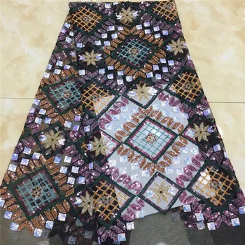 2020 African Lace Fabric Multicolor High Qulity Latest Nigerian Wedding Lace Fabrics Embroidered Tulle French Laces Material
2020 African Lace Fabric Multicolor High Qulity Latest Nigerian Wedding Lace Fabrics Embroidered Tulle French Laces Material