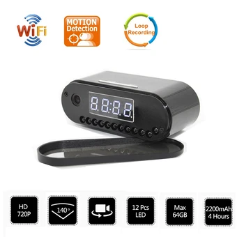 HD Wifi Clock Ip Camera Smart Phone Computer Real Time Viewing And Recording WIFI Clock Camera 1920*1080P Full HD Resolution
HD Wifi Clock Ip Camera Smart Phone Computer Real Time Viewing And Recording WIFI Clock Camera 1920*1080P Full HD Resolution