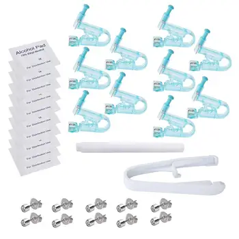 Piercing Gun Kit Ear Puncture Gun For Piercing Set 10 Pack Disposable Piercing Kits Earrings Makeup accesories Tattoo Supplies
Piercing Gun Kit Ear Puncture Gun For Piercing Set 10 Pack Disposable Piercing Kits Earrings Makeup accesories Tattoo Supplies