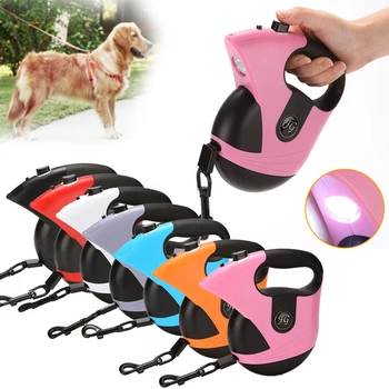 NewPet Leash With Light Automatic Telescopic Dog Traction Rope 5M Built-in Night Light Night Warning Strip Traction Dog Artifact
NewPet Leash With Light Automatic Telescopic Dog Traction Rope 5M Built-in Night Light Night Warning Strip Traction Dog Artifact