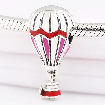 Original Pink And Red Enamel Air Balloon With Hearts Pendant Beads Fit 925 Sterling Silver Charm Bracelet Diy Jewelry
Original Pink And Red Enamel Air Balloon With Hearts Pendant Beads Fit 925 Sterling Silver Charm Bracelet Diy Jewelry