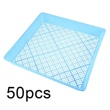 50Pcs Seedling Plate Seedling Tray Seed Germination Tray Succulent Sprouts Plant Flower Pots Nursery Box
50Pcs Seedling Plate Seedling Tray Seed Germination Tray Succulent Sprouts Plant Flower Pots Nursery Box