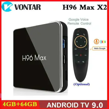 Amlogic Smart TV BOX Android 9.0 H96 MAX X2 4K Media Player Google Play 2.4G&5G Wifi 4GB RAM 64GB ROM H96MAX 2G16G 4G32G
Amlogic Smart TV BOX Android 9.0 H96 MAX X2 4K Media Player Google Play 2.4G&5G Wifi 4GB RAM 64GB ROM H96MAX 2G16G 4G32G