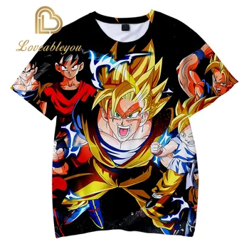 Funny Anime Dragon Ball Super Saiyan T-shirt Men Summer T-shirts 3D Tops Tees
Funny Anime Dragon Ball Super Saiyan T-shirt Men Summer T-shirts 3D Tops Tees