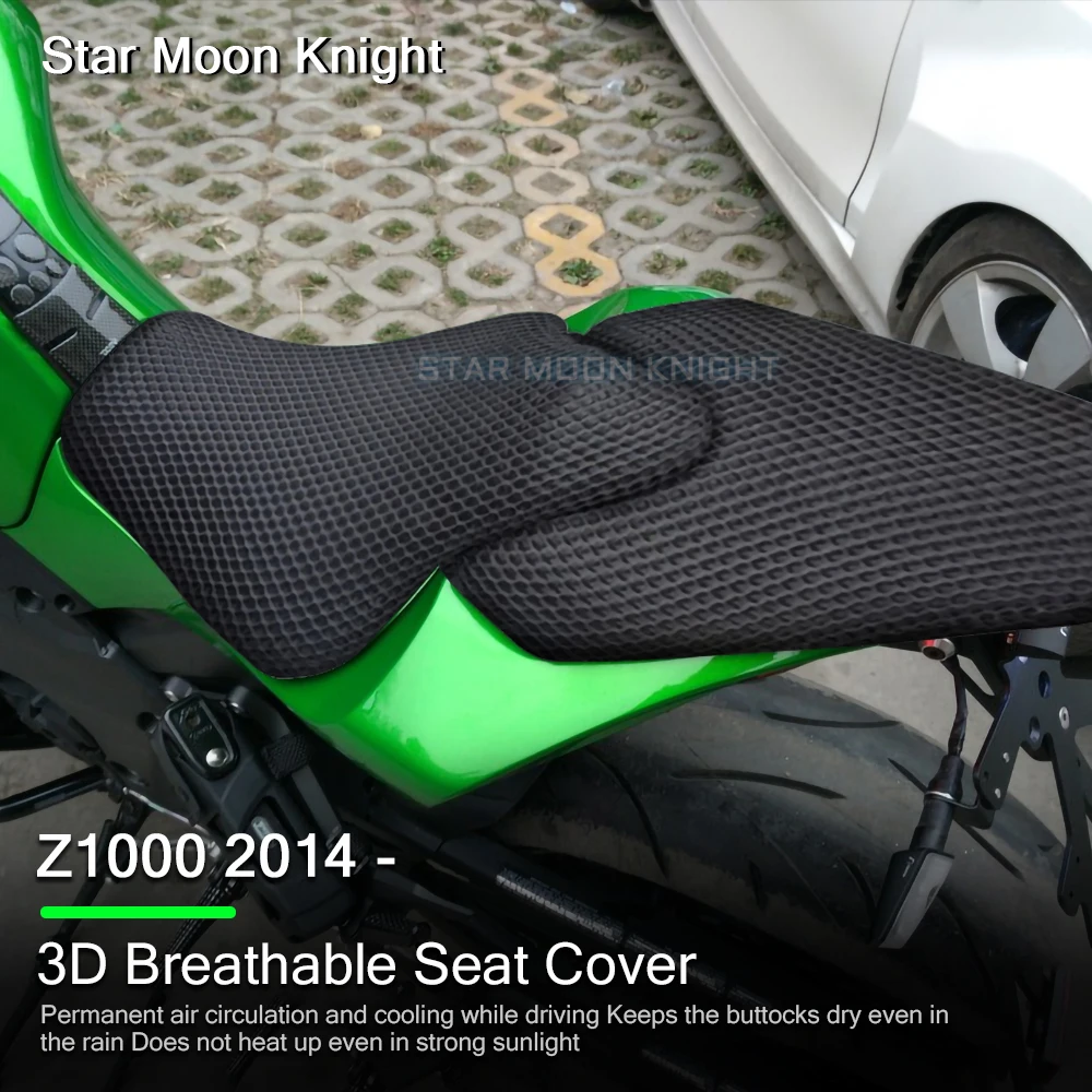 For Kawasaki Z1000 Z 1000 ABS 2014 - Rear Seat Cowl Cushion Pad Cover Net 3D Mesh Waterproof Protector Motorcycle Accessories
For Kawasaki Z1000 Z 1000 ABS 2014 - Rear Seat Cowl Cushion Pad Cover Net 3D Mesh Waterproof Protector Motorcycle Accessories