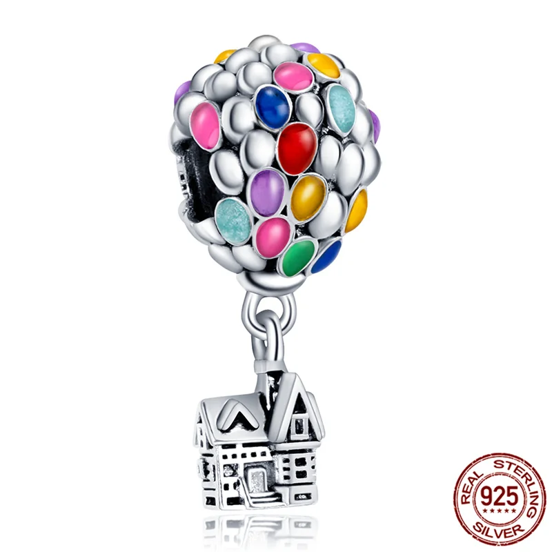 2021 New 100% 925 Sterling Silver Color Balloon House Charm Fit Original Bracelet Women Jewelry Fashion Gift Making
2021 New 100% 925 Sterling Silver Color Balloon House Charm Fit Original Bracelet Women Jewelry Fashion Gift Making