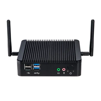 Intel Celeron J1900 Mini PC Fanless Industrial Embedded Computer Windows Linux 4xUSB 2xLAN WiFi HDMI VGA RJ45 to RS232
Intel Celeron J1900 Mini PC Fanless Industrial Embedded Computer Windows Linux 4xUSB 2xLAN WiFi HDMI VGA RJ45 to RS232