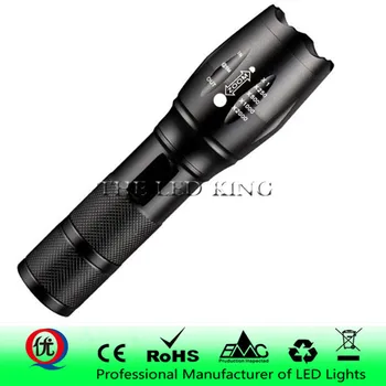 

9000LM XM-L T6 L2 V6 LED Flashlight Rechargeable Zoomable Linternas Torch Waterproof Lamp by 1*18650 or 3*AAA Hand Light