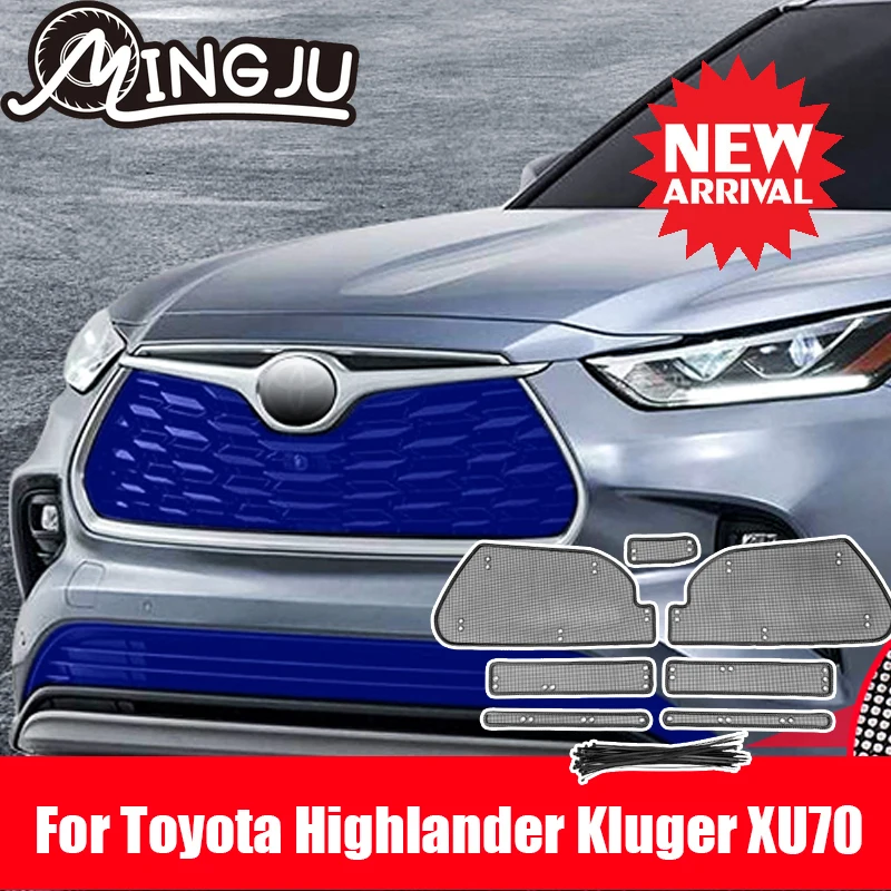 For Toyota Highlander Kluger XU70 2020 2021 2022 Car Insect Screening Mesh Front Grille Insert Net Accessories
For Toyota Highlander Kluger XU70 2020 2021 2022 Car Insect Screening Mesh Front Grille Insert Net Accessories