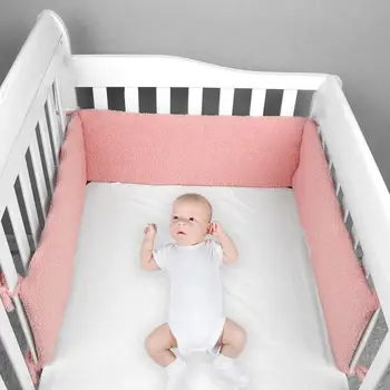 200*25*3cm Baby Crib Bumper Pads Washable Padded Crib Protectable Anti-collision Damage Prevention
200*25*3cm Baby Crib Bumper Pads Washable Padded Crib Protectable Anti-collision Damage Prevention