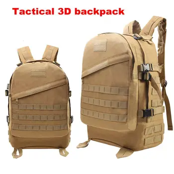 

40L Military Backpacks Army Assault Molle Tactical Bag Outdoor 3D Pack Man Trekking Hiking Rucksack Hunting Bag Camouflage
