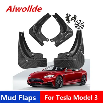Car MudFlaps For Tesla Model 3 Model3 2016 2017 2018 2019 Mud flaps Splash Guards Mud Flap Front Rear Mudguards Fender
Car MudFlaps For Tesla Model 3 Model3 2016 2017 2018 2019 Mud flaps Splash Guards Mud Flap Front Rear Mudguards Fender