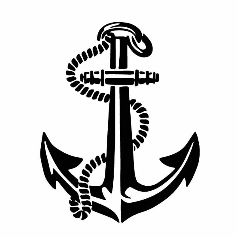 Hot Ship Boat Anchor Rope Delicate Seaman Travel Car-Sticker and Decals Bumper Window Bodywork KK Vinyl KK15*12cm | Автомобили и