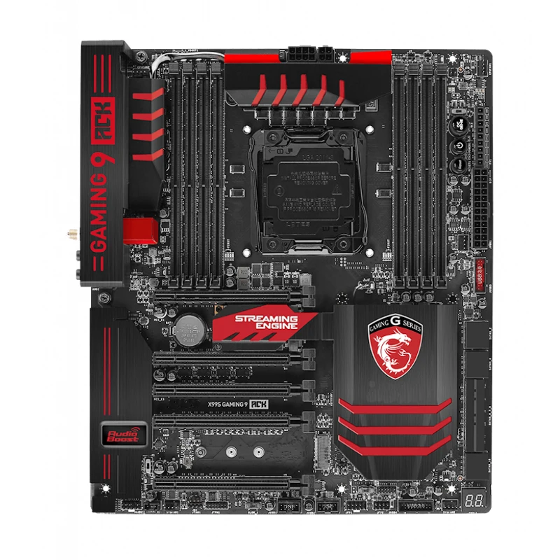 For MSI X99S GAMING 9 ACK Desktop motherboard MB Intel X99 LGA 2011-3 DDR4 128GB SATA3.0 USB3.0 100% fully Tested Free shipping
For MSI X99S GAMING 9 ACK Desktop motherboard MB Intel X99 LGA 2011-3 DDR4 128GB SATA3.0 USB3.0 100% fully Tested Free shipping