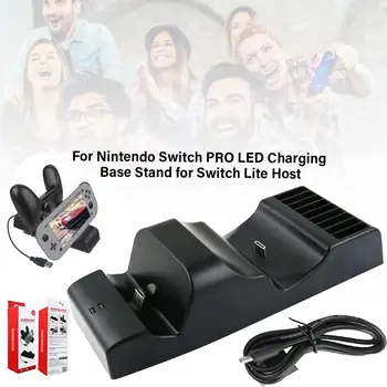 Controller Charger Fast Charging for Nintendo Switch PRO LED Charging Base Stand for Switch Lite Host Gamepad Charging 
Controller Charger Fast Charging for Nintendo Switch PRO LED Charging Base Stand for Switch Lite Host Gamepad Charging