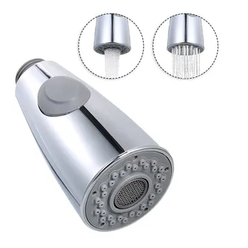 Kitchen Sink Faucet Head 2-Function Pull Out Spray Head with Check Valve Replacement Part G1/2 Connections Polished Chrome
Kitchen Sink Faucet Head 2-Function Pull Out Spray Head with Check Valve Replacement Part G1/2 Connections Polished Chrome