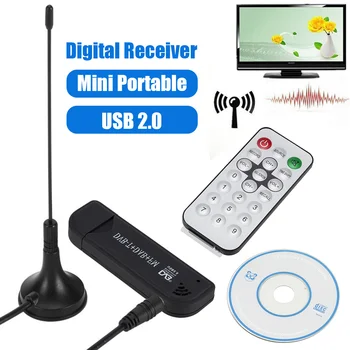 Willkey New USB2.0 Digital DVB-T SDR+DAB+FM TV Tuner Receiver SDR TV Stick RTL2832U+ FC0012 Real Time Digital Video Recording
Willkey New USB2.0 Digital DVB-T SDR+DAB+FM TV Tuner Receiver SDR TV Stick RTL2832U+ FC0012 Real Time Digital Video Recording