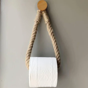 Vintage Towel Hanging Rope Toilet Paper Holder Home Hotel Bathroom Supplies
Vintage Towel Hanging Rope Toilet Paper Holder Home Hotel Bathroom Supplies