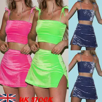 UK 2pcs New Fashion Women Holiday Summer Beach Bodycon Crop Tops Split Skirt Set LadiesMini Dress 
UK 2pcs New Fashion Women Holiday Summer Beach Bodycon Crop Tops Split Skirt Set LadiesMini Dress