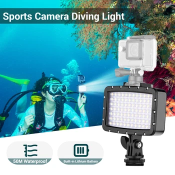 Andoer Sports Camera Diving Light Waterproof DSLR Camera LED Video Light Fill-in Lamp for GoPro SJCAM Xiaomi Yi Canon Nikon Sony
Andoer Sports Camera Diving Light Waterproof DSLR Camera LED Video Light Fill-in Lamp for GoPro SJCAM Xiaomi Yi Canon Nikon Sony
