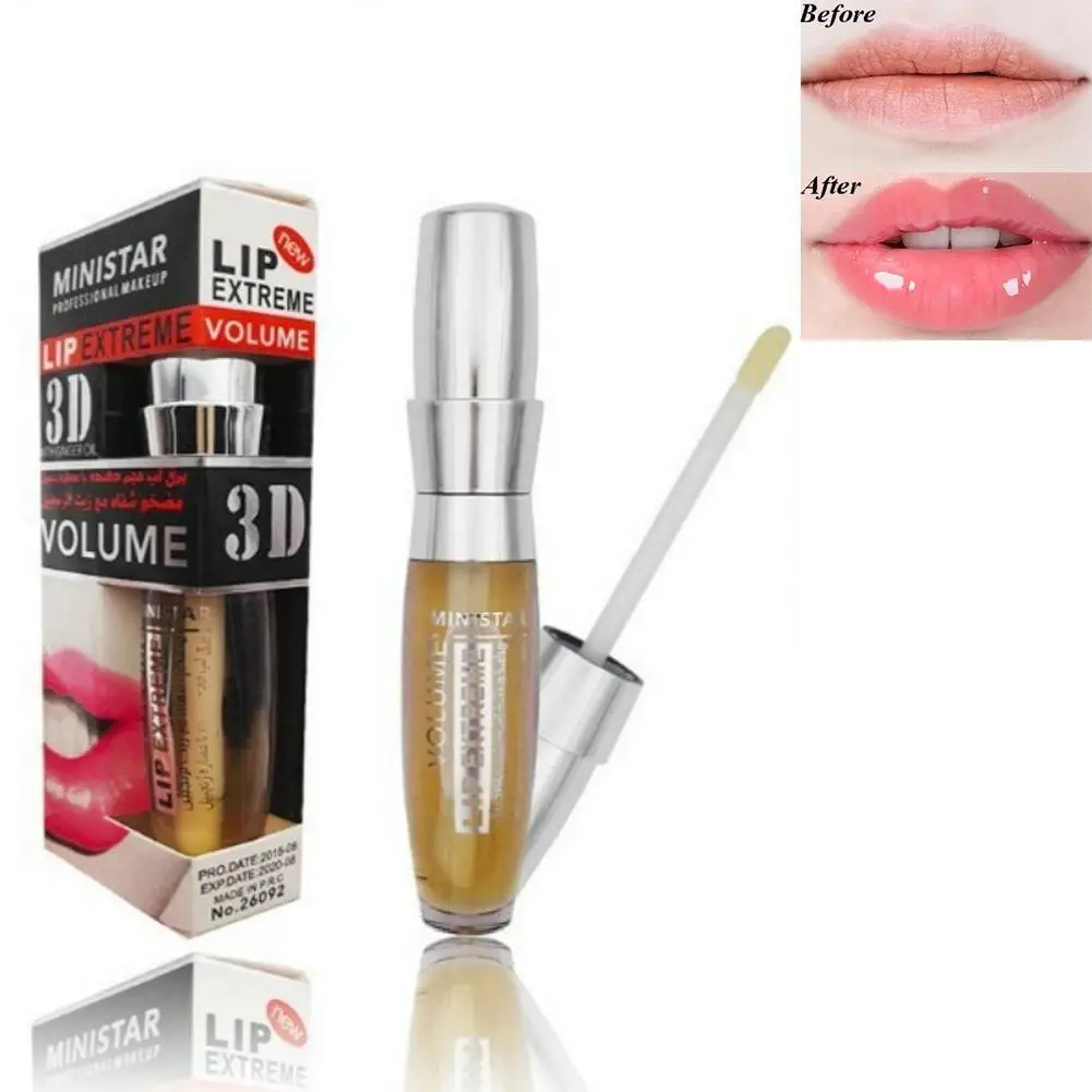 New Sexy Big Lips Lip Gloss Long Lasting Moisturizing Lip Plumper Extreme Waterproof Transparent Lip Gloss Makeup Beauty Tools