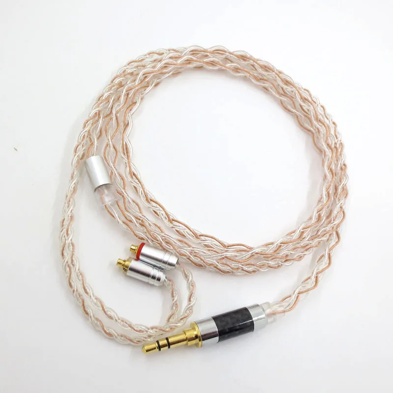 Earphone cable for OCC silver-plated wire MMCX SE215 535 N3AP 0.78 2PIN earphone cable
Earphone cable for OCC silver-plated wire MMCX SE215 535 N3AP 0.78 2PIN earphone cable