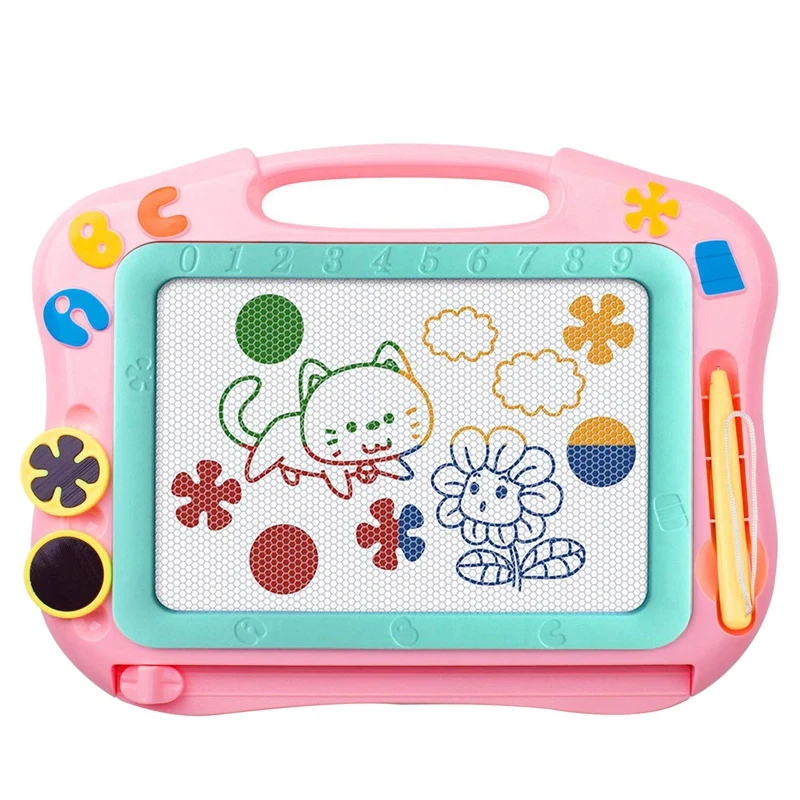 Children's Magnetic Drawing Board, Writing Board, Graffiti Board, Erasable, Portable, Easy to Carry, Pink
Children's Magnetic Drawing Board, Writing Board, Graffiti Board, Erasable, Portable, Easy to Carry, Pink