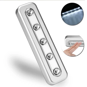 5 LED Under Cabinet Closet Light Wireless Night Light Battery Operated Wardrobe Wall Lamp for Stairway Bathroom Bedside Lights
5 LED Under Cabinet Closet Light Wireless Night Light Battery Operated Wardrobe Wall Lamp for Stairway Bathroom Bedside Lights