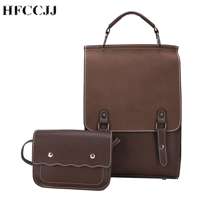 HFCCJJ NEW 2pcs/set PU Women Backpack Bag with Purse College Bagpack School Shoulder Bag for Teenager Girls Mochila HC084
HFCCJJ NEW 2pcs/set PU Women Backpack Bag with Purse College Bagpack School Shoulder Bag for Teenager Girls Mochila HC084