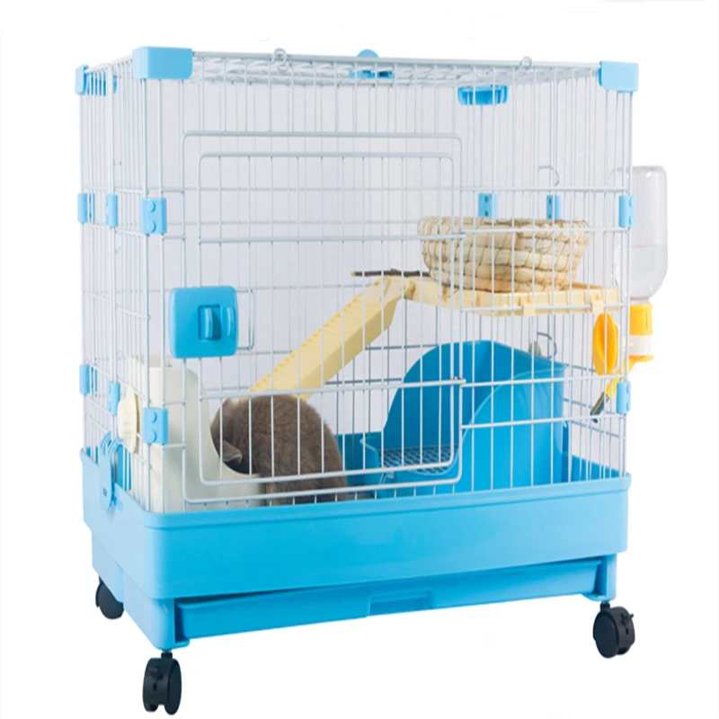 Rabbit Cage Culture Cage Home Automatic Clearing Feces Pet Nest Villa Extra Large Rabbit Supplies Dutch Pig Cage
Rabbit Cage Culture Cage Home Automatic Clearing Feces Pet Nest Villa Extra Large Rabbit Supplies Dutch Pig Cage