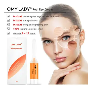 5ml EyeCream Instant Remove Eyebags Firming Eye Anti Puffiness Dark Circles Under Eye Anti Wrinkle Anti Age Eye Care
5ml EyeCream Instant Remove Eyebags Firming Eye Anti Puffiness Dark Circles Under Eye Anti Wrinkle Anti Age Eye Care