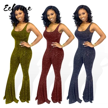 Women High Waist Tank Sleeveless Wide Leg Sequins Bling Jumpsuit Fashion Vintage Night Club Party Romper Playsuit Plus Size 2XL
Women High Waist Tank Sleeveless Wide Leg Sequins Bling Jumpsuit Fashion Vintage Night Club Party Romper Playsuit Plus Size 2XL