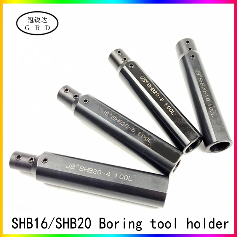 SHB16 SHB20 round shank small aperture bore hole turning tool holder milling flat lathe boring sleeve mtr hrc55 | Инструменты
