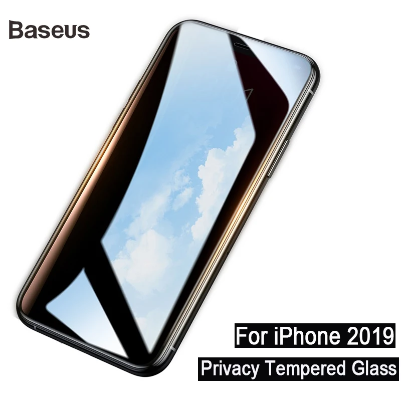 Baseus 0.23mm Privacy Screen Protector For iPhone 11 Pro Max Protective Glass Tempered Glass For iPhone Glass 2 Piece And Tool
Baseus 0.23mm Privacy Screen Protector For iPhone 11 Pro Max Protective Glass Tempered Glass For iPhone Glass 2 Piece And Tool
