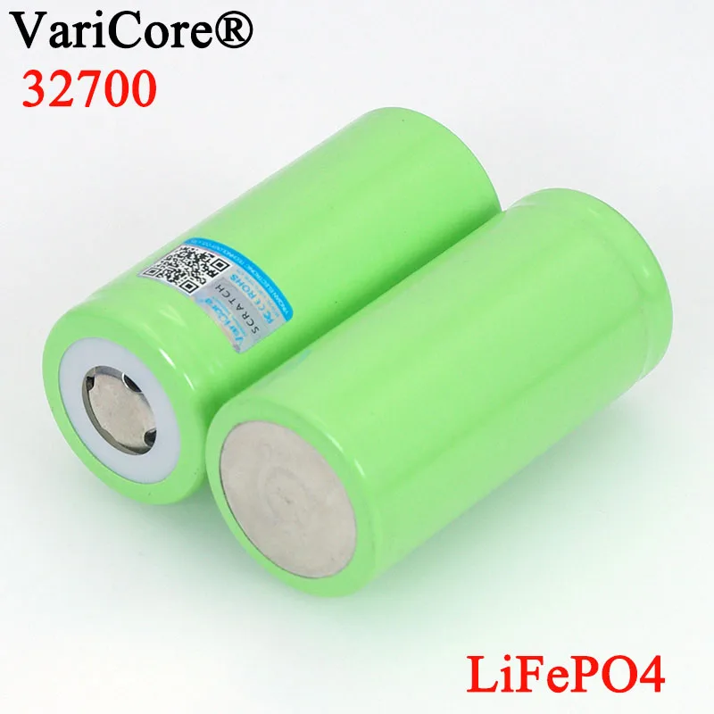 VariCore 3.2V 32700 6500mAh LiFePO4 Battery 35A Continuous Discharge Maximum 55A High power Electric vehicle batteries
VariCore 3.2V 32700 6500mAh LiFePO4 Battery 35A Continuous Discharge Maximum 55A High power Electric vehicle batteries