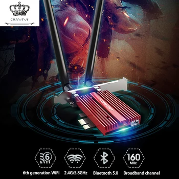 AX200 chipset PCI-E dual band Gigabit high speed 3000M game wifi6 network card 2.4G / 5.8G for desktop
AX200 chipset PCI-E dual band Gigabit high speed 3000M game wifi6 network card 2.4G / 5.8G for desktop