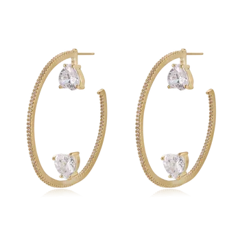 Fahmi 2020 New Popular 100% 925 Sterling Silver Gold Earrings1-28 High Quality Original Jewellery For Women Party Wedding Gift
Fahmi 2020 New Popular 100% 925 Sterling Silver Gold Earrings1-28 High Quality Original Jewellery For Women Party Wedding Gift