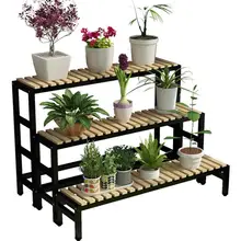 

Decorativa Madera Plantenrekken Estanteria Plantas Saksi Standi Outdoor Stojak Na Kwiaty Plant Rack Dekoration Flower Stand