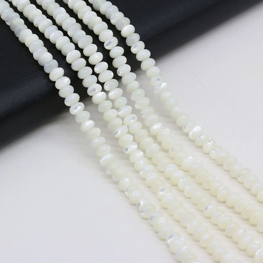 Natural Freshwater White Shell Beads Abacus Beads Exquisite Beaded For Jewelry Making DIY Bracelet Necklace Earring Accessories
Natural Freshwater White Shell Beads Abacus Beads Exquisite Beaded For Jewelry Making DIY Bracelet Necklace Earring Accessories