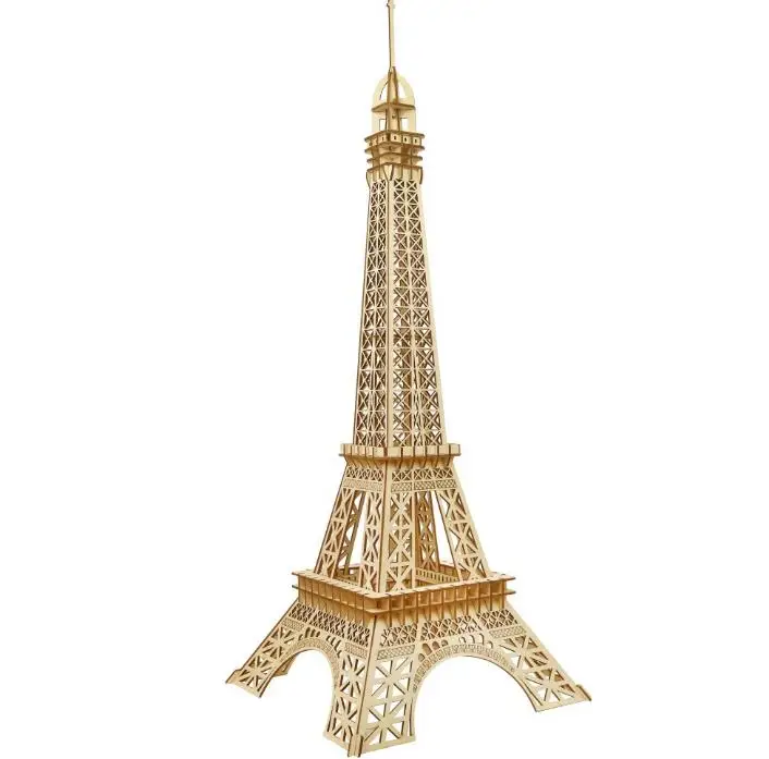 Large-scale Eiffel Tower 3D Wooden Building Educational Puzzle Model Creative DIY Toys Gift For Children Teens Adult
Large-scale Eiffel Tower 3D Wooden Building Educational Puzzle Model Creative DIY Toys Gift For Children Teens Adult