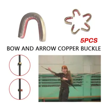 Bow Point Strings Arrow Point Strings Practice Target Shooting Range Nock Copper 5pcs Outdoor Tool Hunter Strong Bowstring
Bow Point Strings Arrow Point Strings Practice Target Shooting Range Nock Copper 5pcs Outdoor Tool Hunter Strong Bowstring