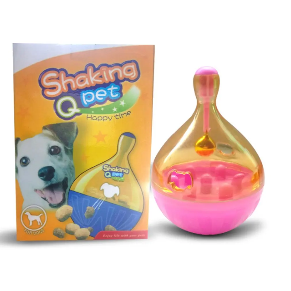 Pets Cat Dog Tumbler Leakage Food Ball Animal Playing Training Exercise Toy Anti-depression Funny Toy Bell For Pet Dogs Cats
Pets Cat Dog Tumbler Leakage Food Ball Animal Playing Training Exercise Toy Anti-depression Funny Toy Bell For Pet Dogs Cats