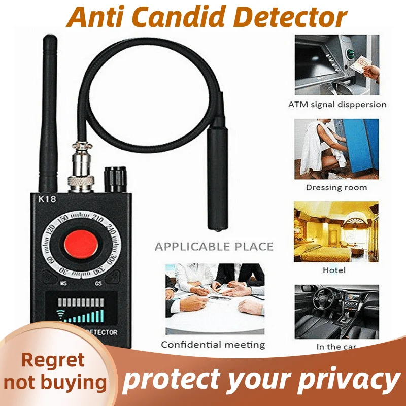 New Product Multi-function Anti Candid Detector Camera GSM Audio Bug Finder GPS Signal Lens RF Tracker Detect Wireless Products
New Product Multi-function Anti Candid Detector Camera GSM Audio Bug Finder GPS Signal Lens RF Tracker Detect Wireless Products