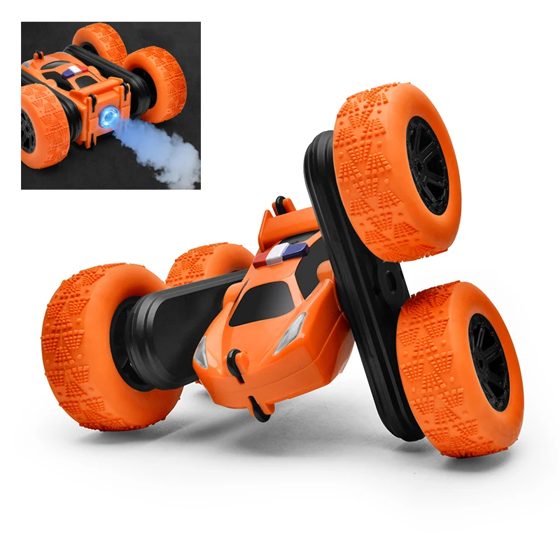 1/18 RC Car 360 Degree Roll Double Sided Stunt Car High Speed Rc Vehicles Rotating Toy Car Headlight And Smoke
1/18 RC Car 360 Degree Roll Double Sided Stunt Car High Speed Rc Vehicles Rotating Toy Car Headlight And Smoke