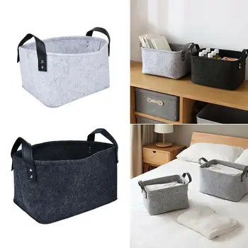 Felt Storage Basket Home Living Room Tea Table Black Sundries Basket Felt Bedroom Storage Cloth Box Gray Socks Storage Stor W7P3
Felt Storage Basket Home Living Room Tea Table Black Sundries Basket Felt Bedroom Storage Cloth Box Gray Socks Storage Stor W7P3